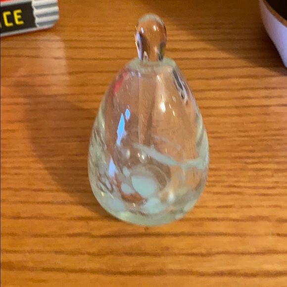 One of a kind hand blown art glass perfume bottle - Picture 2 of 3